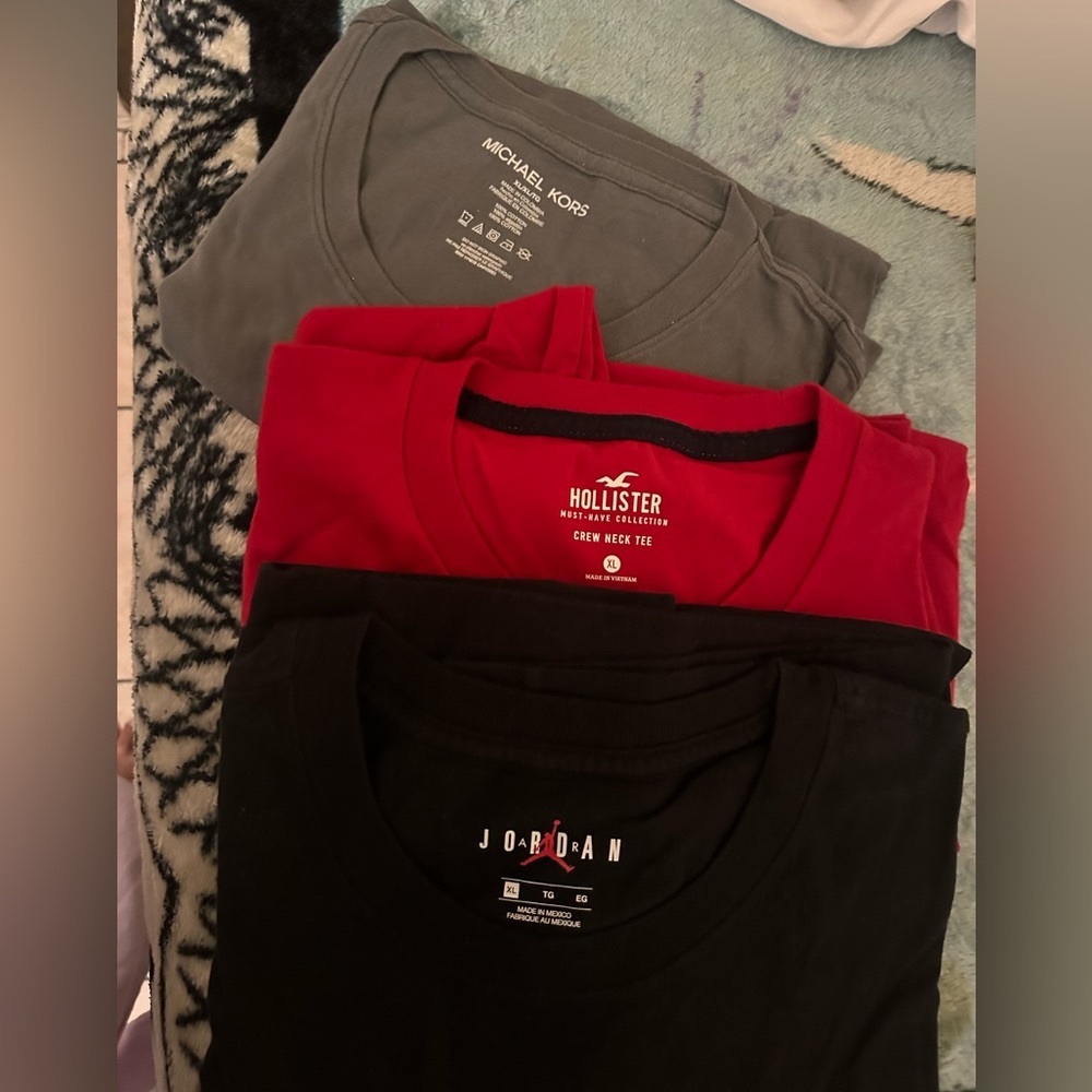 Michael Kors, Hollister, and Jordan T-Shirt